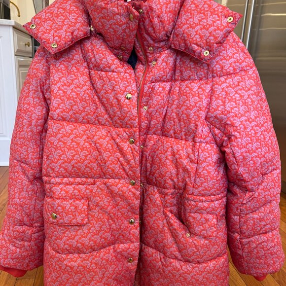 J. Crew Chateau Puffer Coat in Liberty® Toutouayette Fabric - Picture 10 of 11